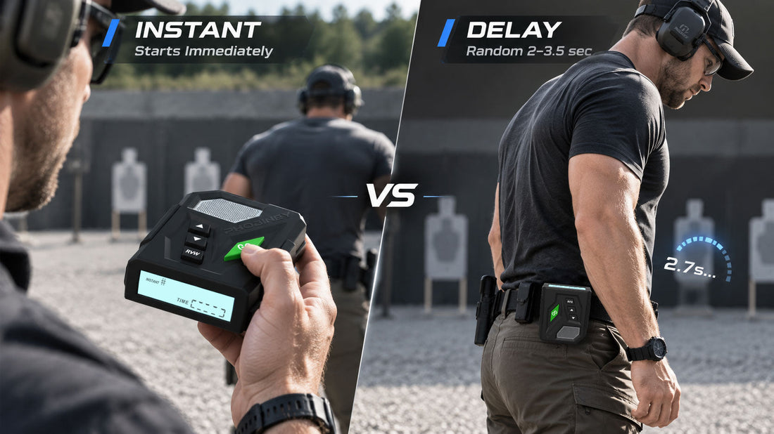 DELAY vs INSTANT Start: Which Shot Timer Mode Should You Use?